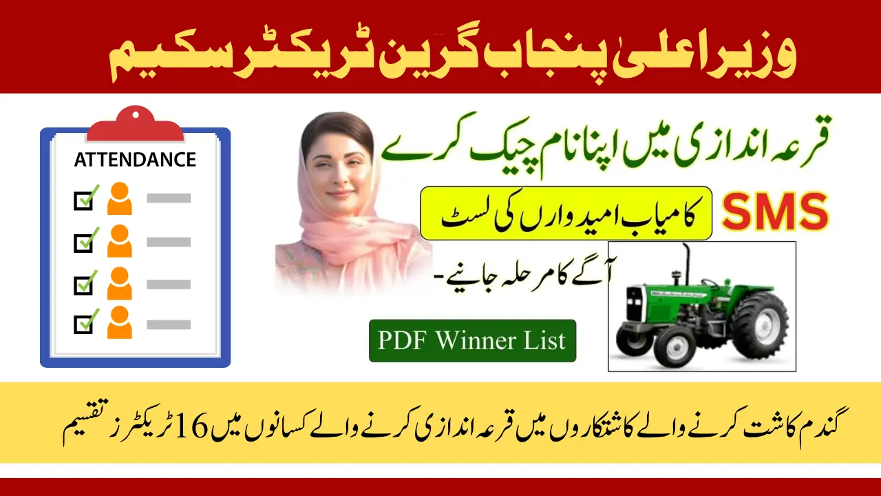 CM Punjab Green Tractor Scheme 2025 Distributed 16 Tractors Among Farmers in Mandi Bahauddin - Check Details Here