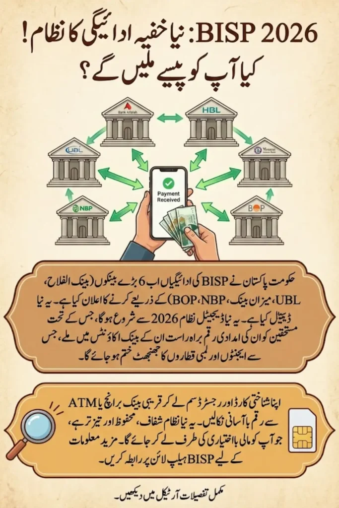 BISP Payment 6 Banks 2026 What Every Beneficiary Must Know Before Withdrawal