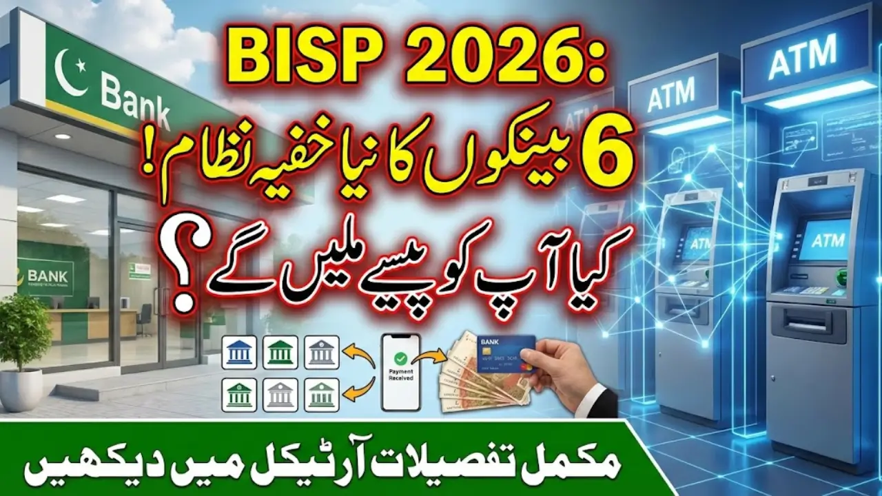 BISP Payment 6 Banks 2026 What Every Beneficiary Must Know Before Withdrawal