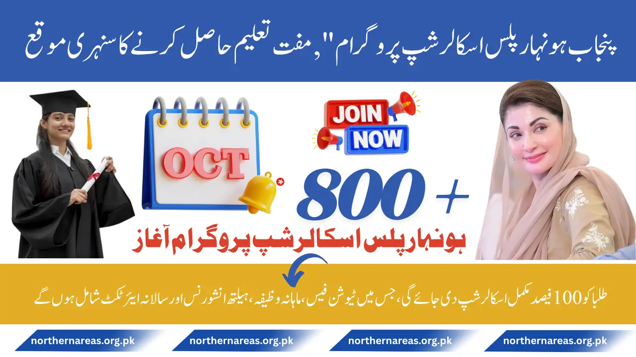 Honhar Plus Scholarship Program – Fully Funded Study Abroad for 800 Punjab Students to Top 200 Universities (How to Apply, Eligibility & Benefits)