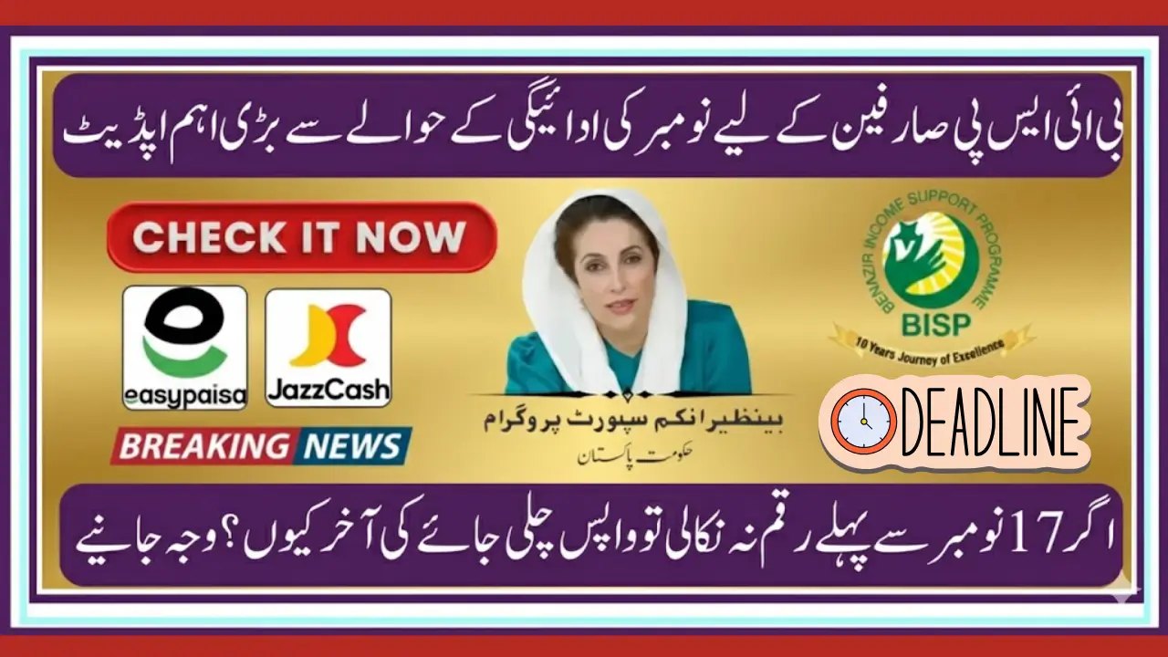 Benazir Income Support Programme Payment Deadline: Complete Guide Before New Digital System Launches