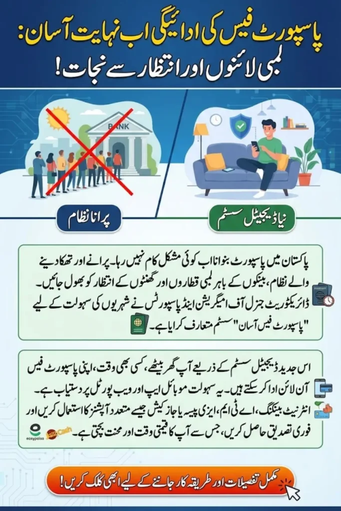 Streamlining Passport Fee Payments in Pakistan: A Complete Guide to the Passport Fee Asaan System