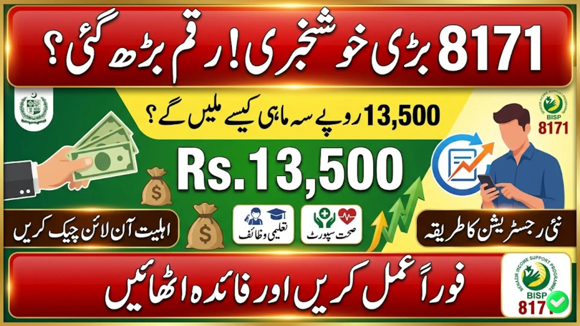 8171 Social Support System Pakistan 2026 Eligibility, Payments, Registration, and Guidance
