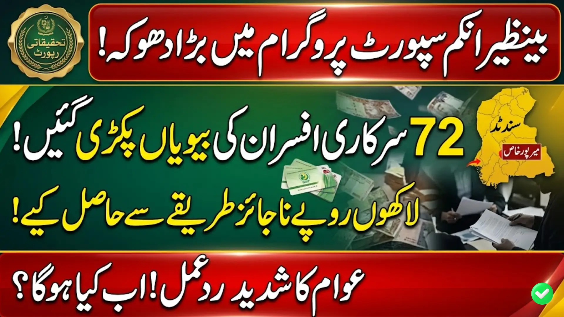 BISP Beneficiaries List Exposes Government Employees in Sindh | 2026 Update