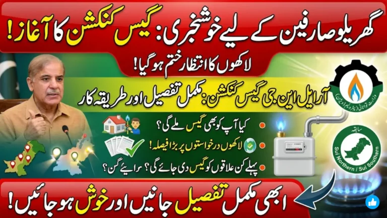 How RLNG Household Gas Connections Will Transform Pakistani Homes - PM Shahbaz Plan Explained