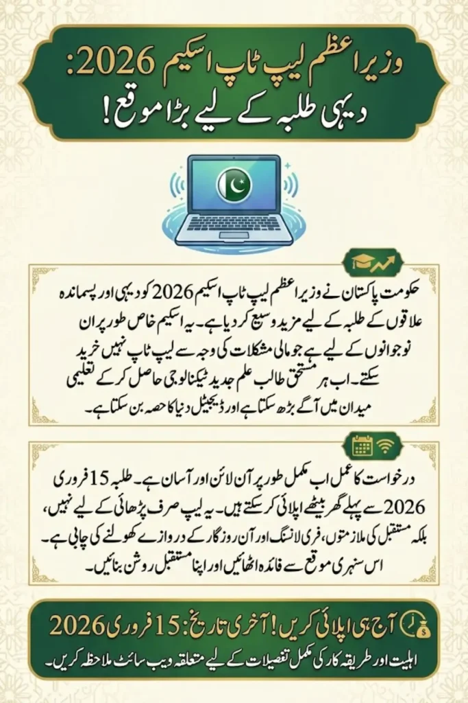 PM Laptop Scheme Expanded Last Date 15 February 2026 Complete Guide for Students