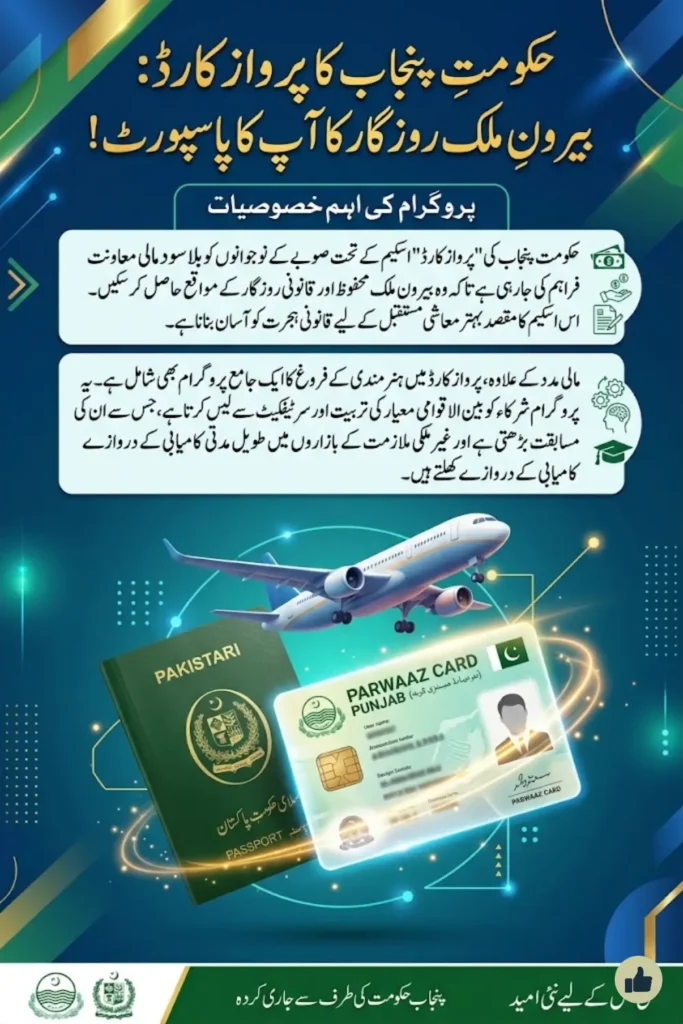 Parwaaz Card Punjab: Government Support for Overseas Jobs Apply Now