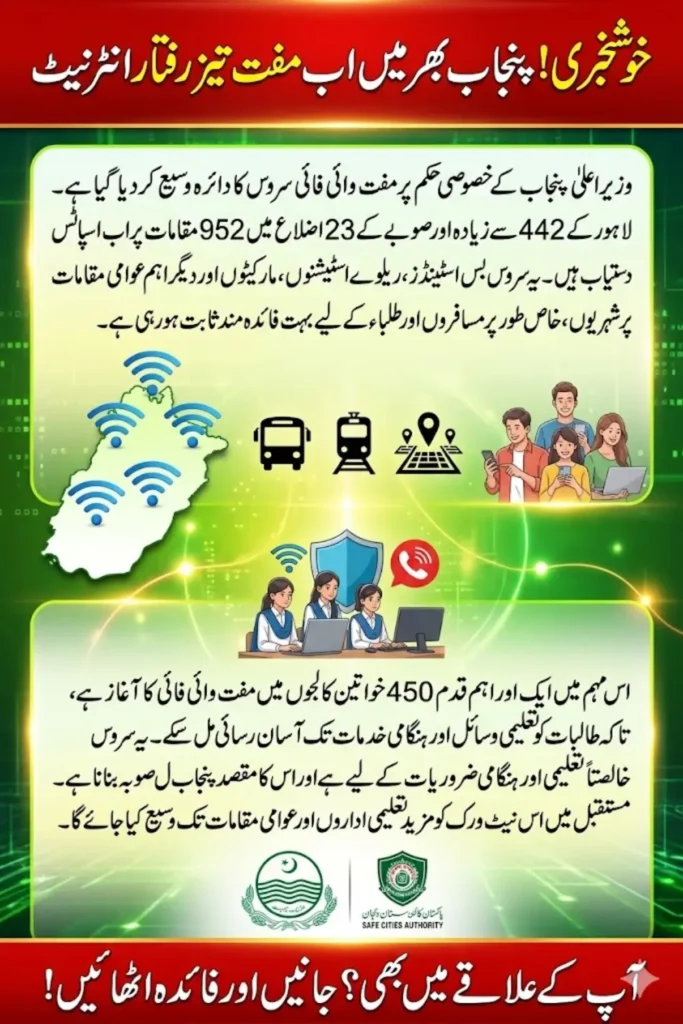 Punjab CM Free WiFi Service Expanded to Colleges and 23 Districts Full Details