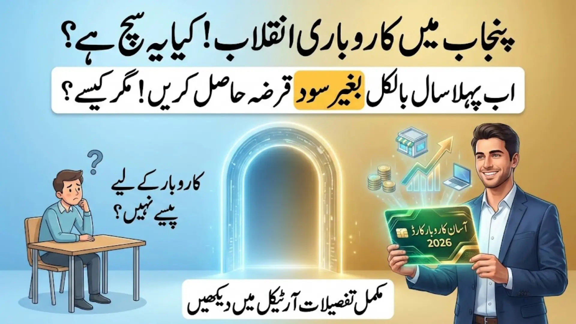 Punjab Entrepreneurs 2026 Guide: Unlock Interest-Free Capital with Asaan Karobar Card