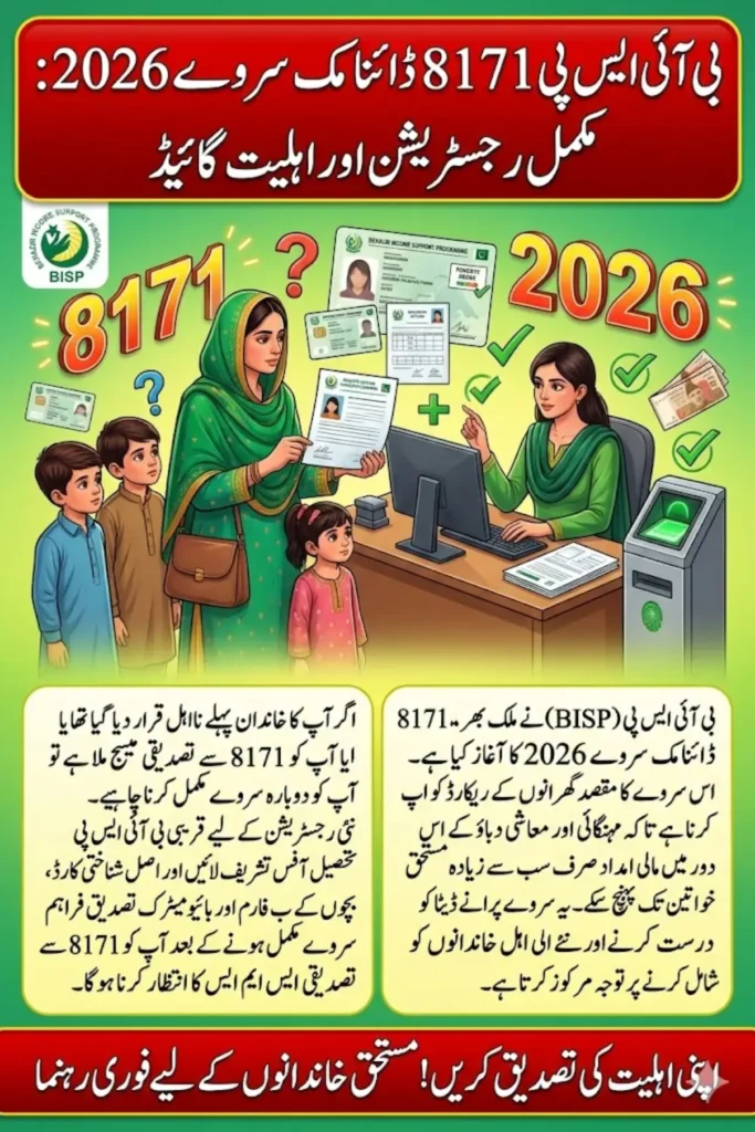 BISP 8171 Dynamic Survey 2026 Complete Registration and Eligibility Guide