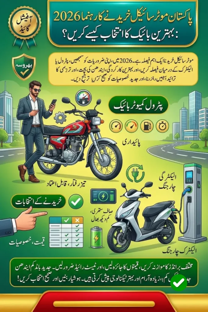 Pakistan Motorcycle Buying Guide 2026: How to Choose the Right Bike Without Wasting Your Money