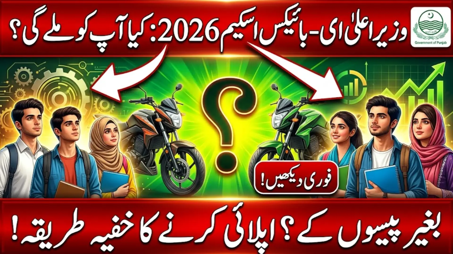 CM Punjab E-Bikes Scheme 2026: Who Can Apply, Registration Process and Selection Details