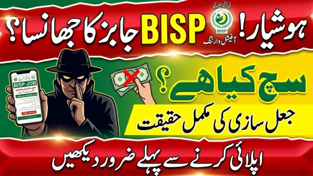 Fake BISP Compliance Monitor Jobs: What You Need to Know Before You Apply