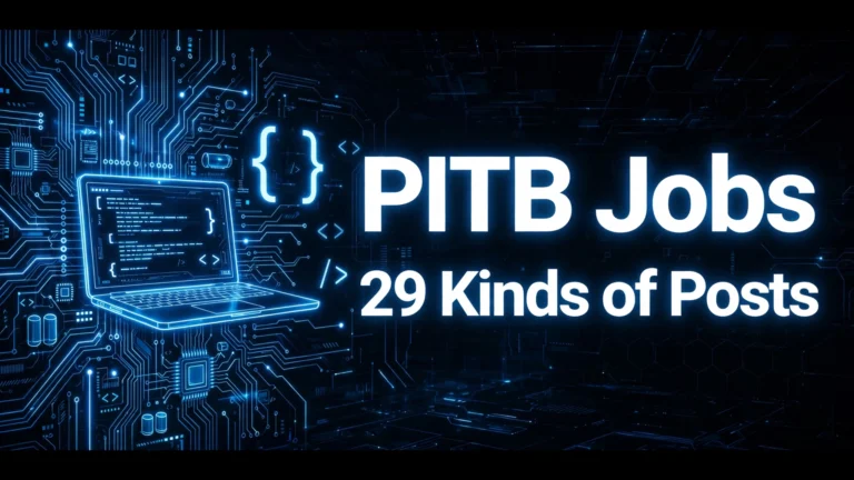 PITB Jobs